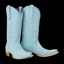 Lane Boots Lexington Size 10 Powder Blue Boots Women's Western Fashion