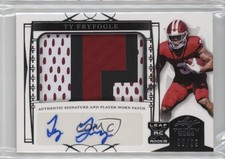 2022 Leaf Trinity Patch Auto Silver 95/99 Ty Fryfogle #PA-TF1 Patch Auto s5q