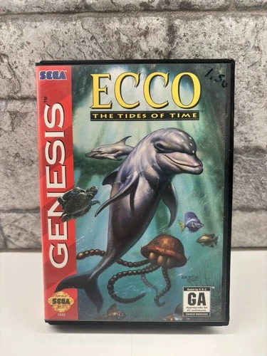 Ecco: The Tides of Time (Sega Genesis, 1994) Complete TESTED Works