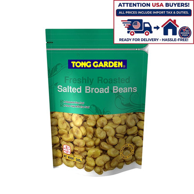 500g Broad Bean Salted Snack Tong Garden