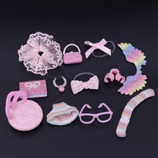 12 pcs LPS Accessories for Mini Pet Toy Computer Skirt Wing Bow Kid Holiday Gift