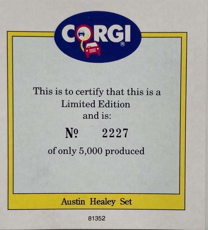 Corgi 1/43 Scale 97730 : The Competitions Austin Healey Races : Set of 3 : BNMIB - Image 3 of 4