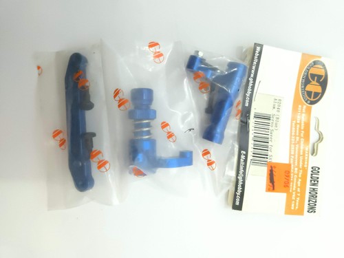 HPI GOLDEN HORIZON GH 02040 Aluminum Servo Saver Bell-Crank, Blue: Savage 21/25/ - Picture 3 of 4