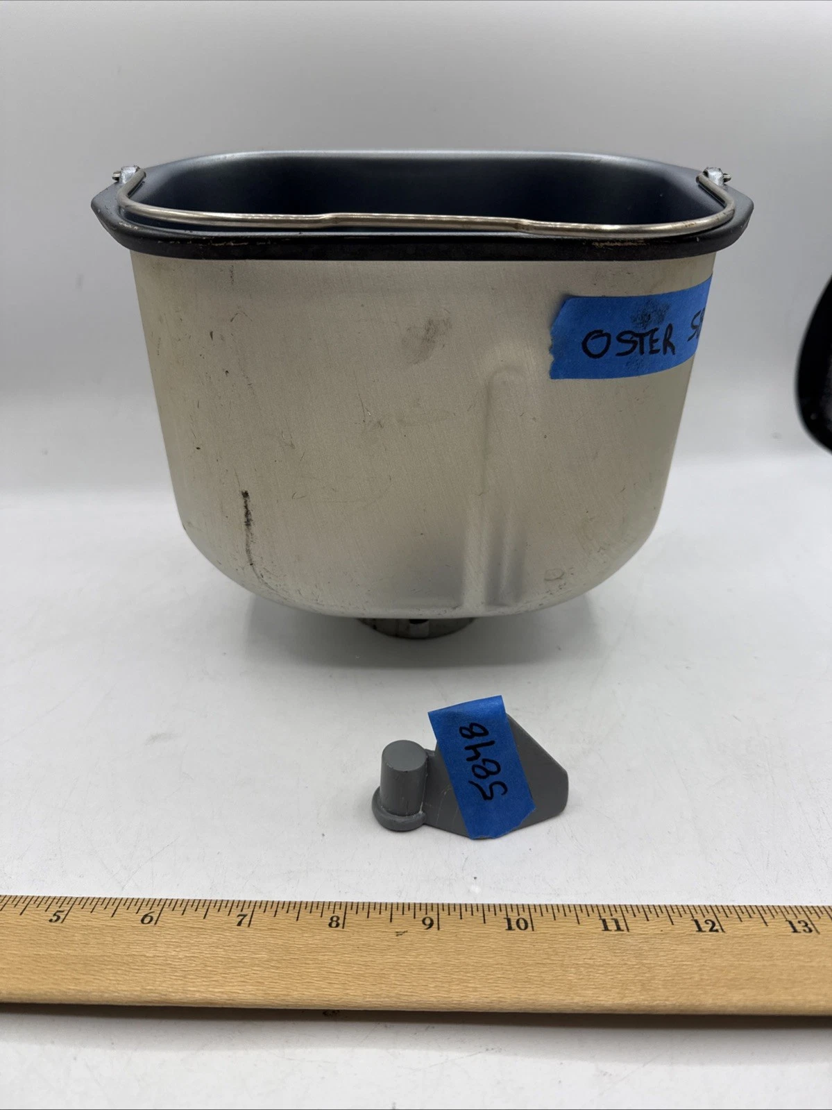 Oster Bread Maker Machine 5848 Replacement Part Baking Pan And Paddle