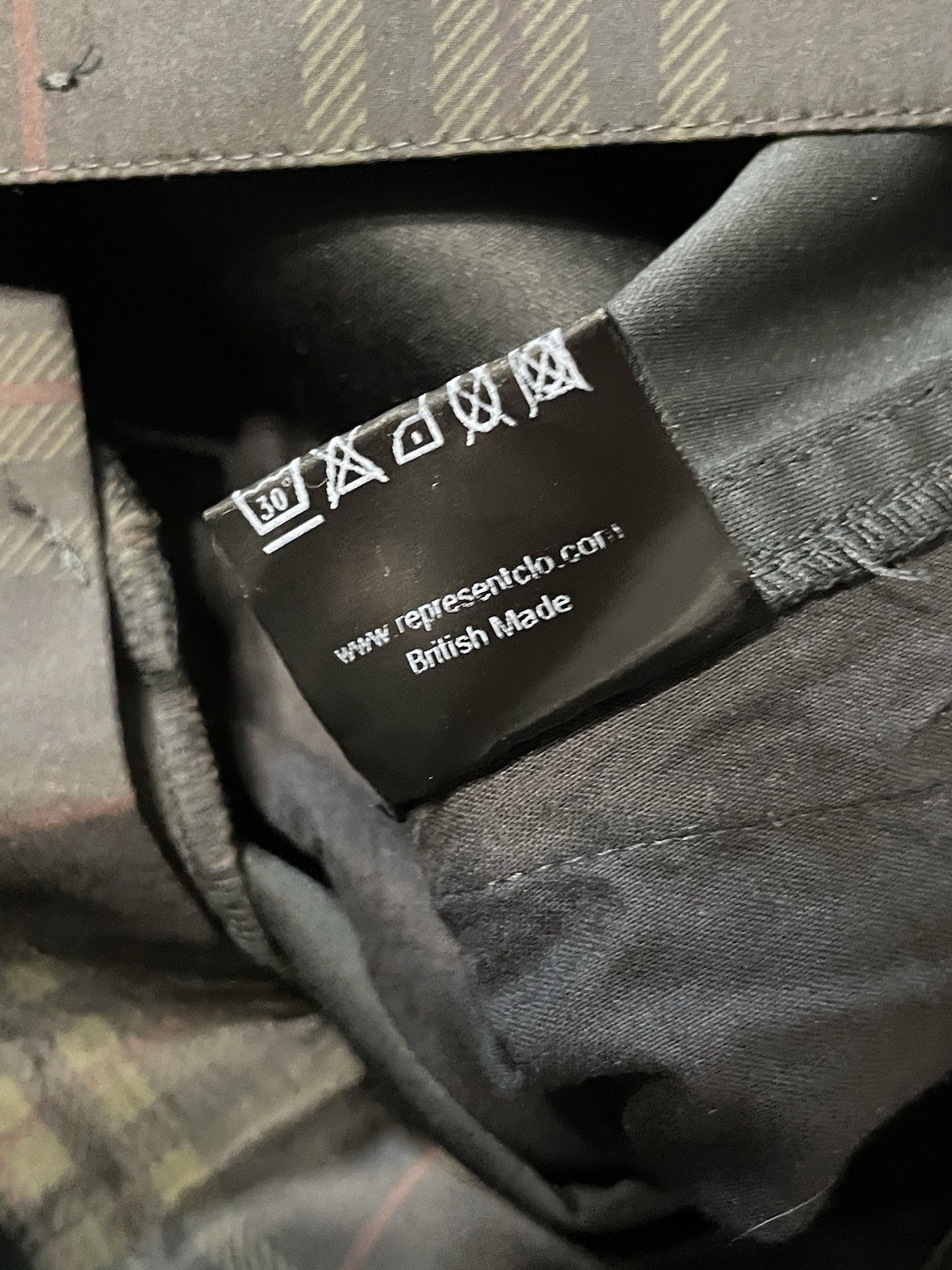 Crazy FW19 Represent Cargo Multipocket Tartan Che… - image 18