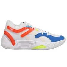 PUMA Trc Blaze Court Basketball  Mens White Sneakers Athletic Shoes 37658201