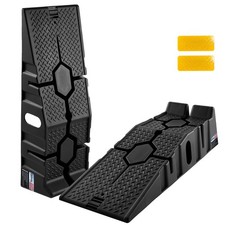 2-Pack Low Profile Car Service Ramps - 3.5 Ton Heavy Duty Vehicle Lift Ramps