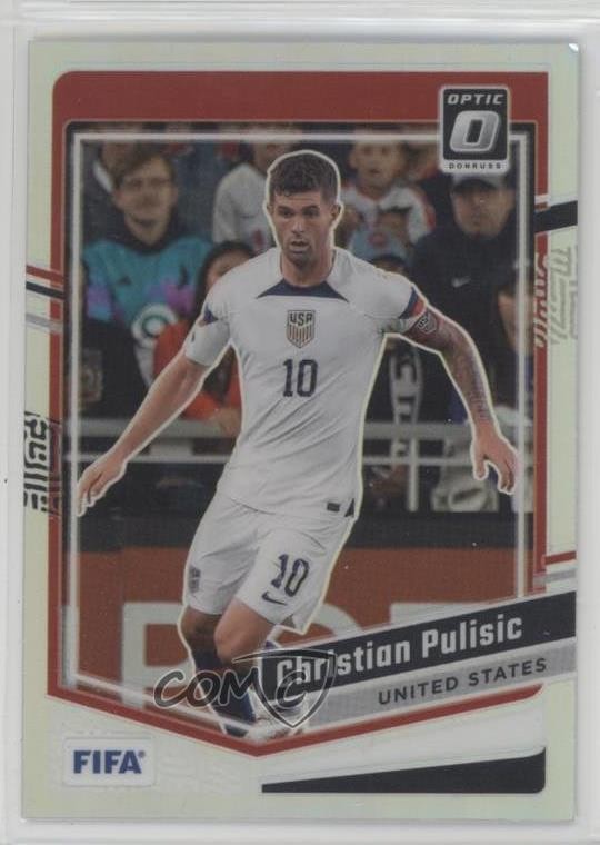 2023-24 Panini Donruss FIFA Optic Holo Prizm Christian Pulisic #59 0z8w