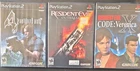 Capcom Resident Evil 4, Outbreak & Code Veronica X PS2 Manual NTSC-U/C 2001-05