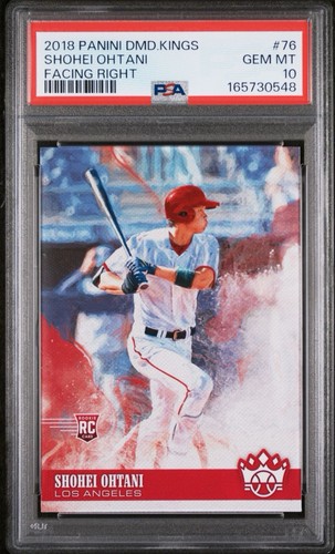 2018 Diamond Kings Shohei Ohtani Rookie #76 PSA 10