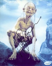 Andy Serkis "The Lord of the Rings" AUTOGRAPH Signed 'Gollum' 8x10 Photo B ACOA Andy Serkis "The Lord of the Rings" AUTOGRAPH Signed 'Gollum' 8x10 Photo B ACOA