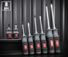 KTC TPMD18 Screwdriver Set 8pcs Through Type Resin Handle Japan Made D1P2-1-3
