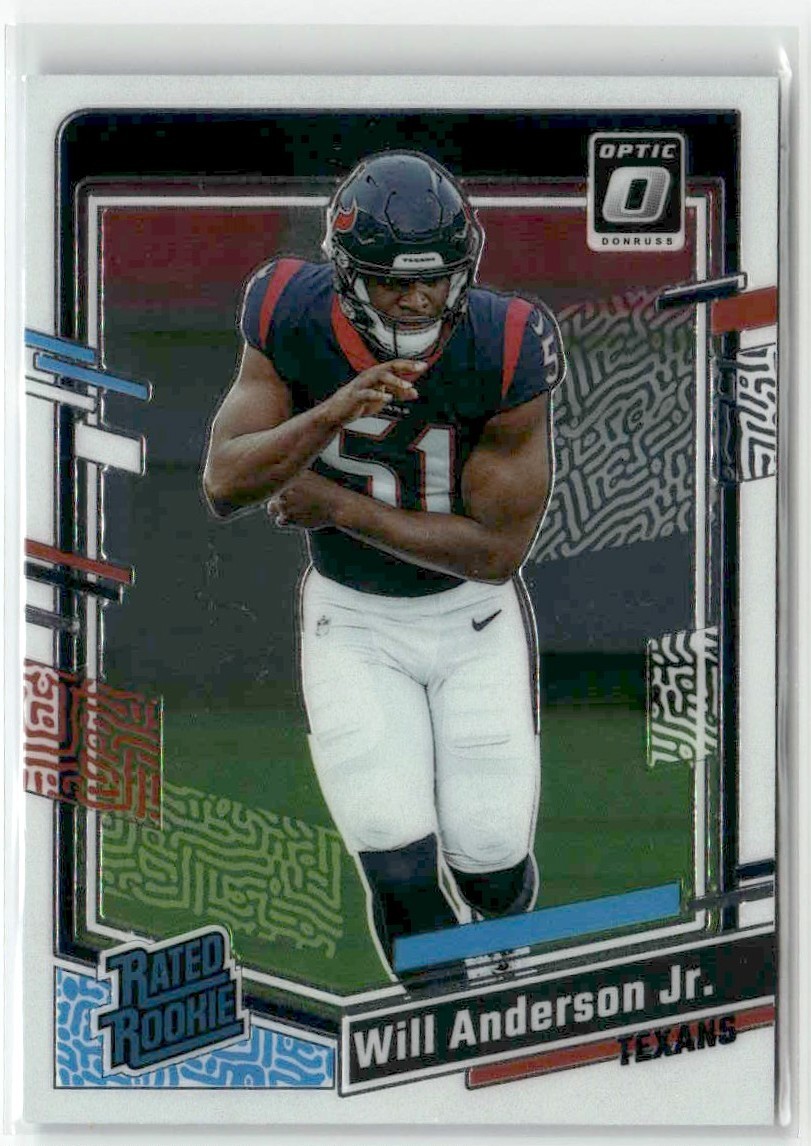 Will Anderson Panini Donruss Optic #246 Base