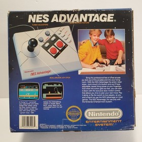 Nintendo NES Advantage Controller Joystick w/ Box NO Foam Inserts TESTED READ