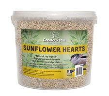 Copdock Mill Sunflower Hearts Bird Food 3.2kg / 5L Tub – 3.2 kg (Pack of 1)  7.14 per kilo