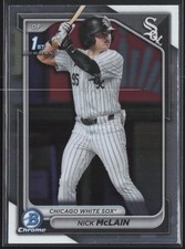 Nick McLain 2024 Bowman Draft Chrome #BDC-14 Chicago White Sox