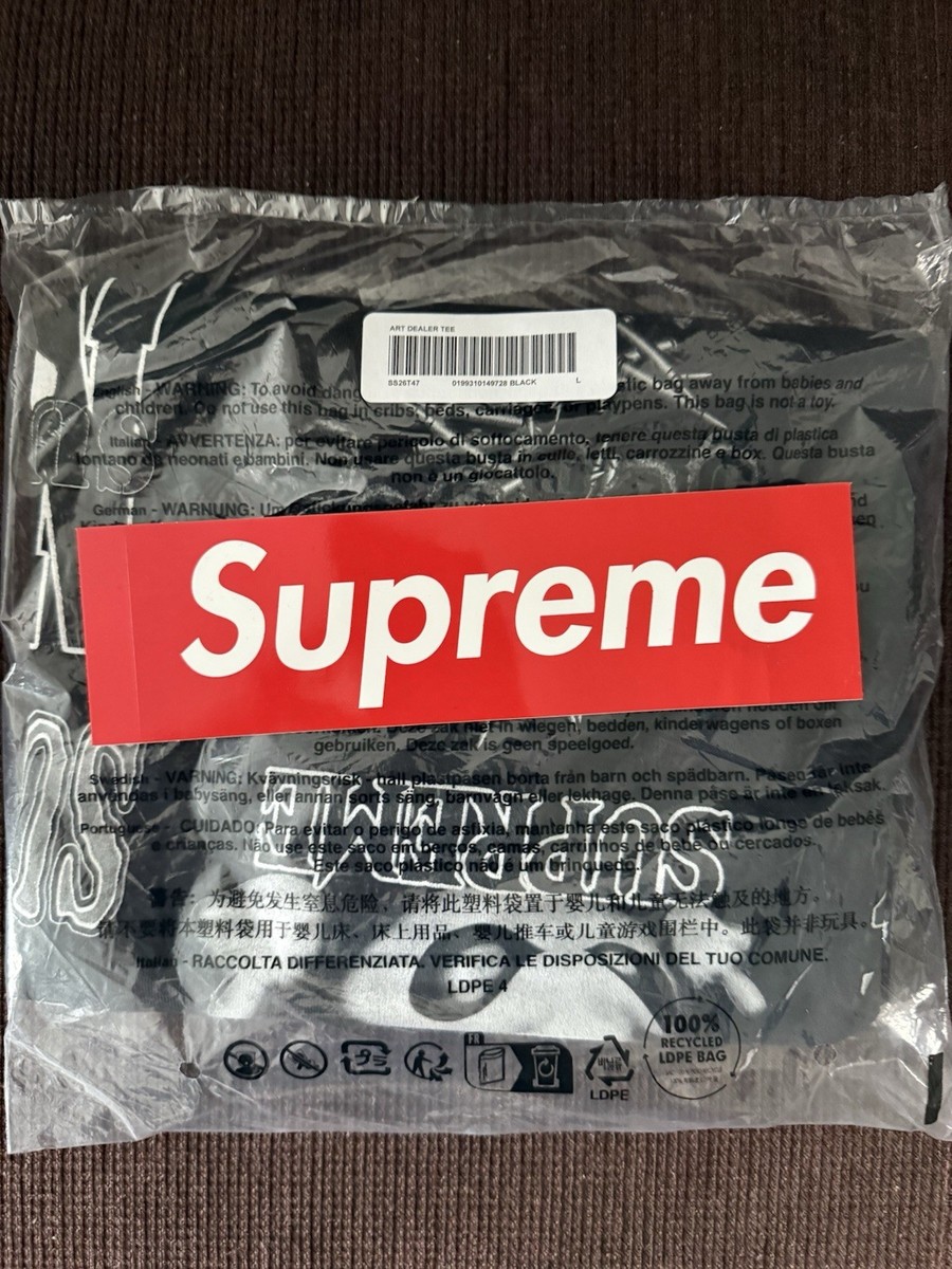 Supreme 2026 Black Flash Tee Size L | eBay