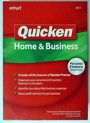 Quicken Personal Finances Home & Business 2011 | Windows