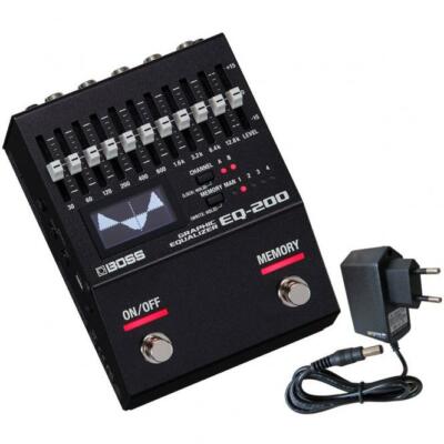 Boss EQ-200 graphischer Equalizer + Netzteil 9V