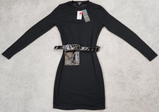 Fashion Privy Women Little Black Dress Small Belted NEW
