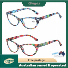 Magnifying Women Readers Blue Light Blocking Fashion Reading Glasses