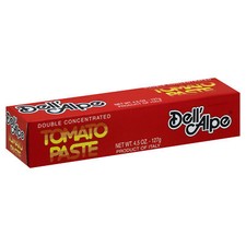 Delallo Tomato Paste Tube 4.5 oz (Pack Of 12)