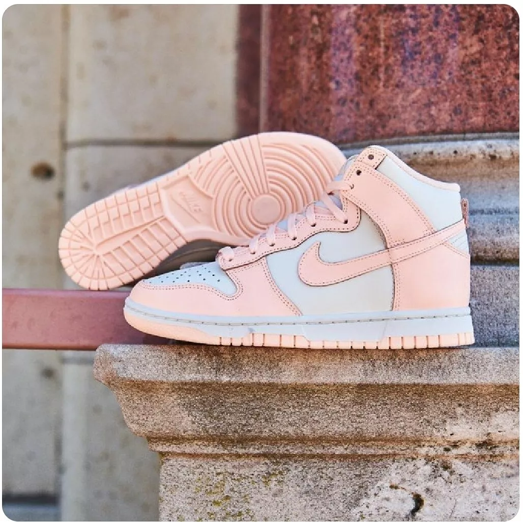 Nike Dunk High Crimson Tint Pink Panda Women Size 10 / Men 8.5 : DD1869-104