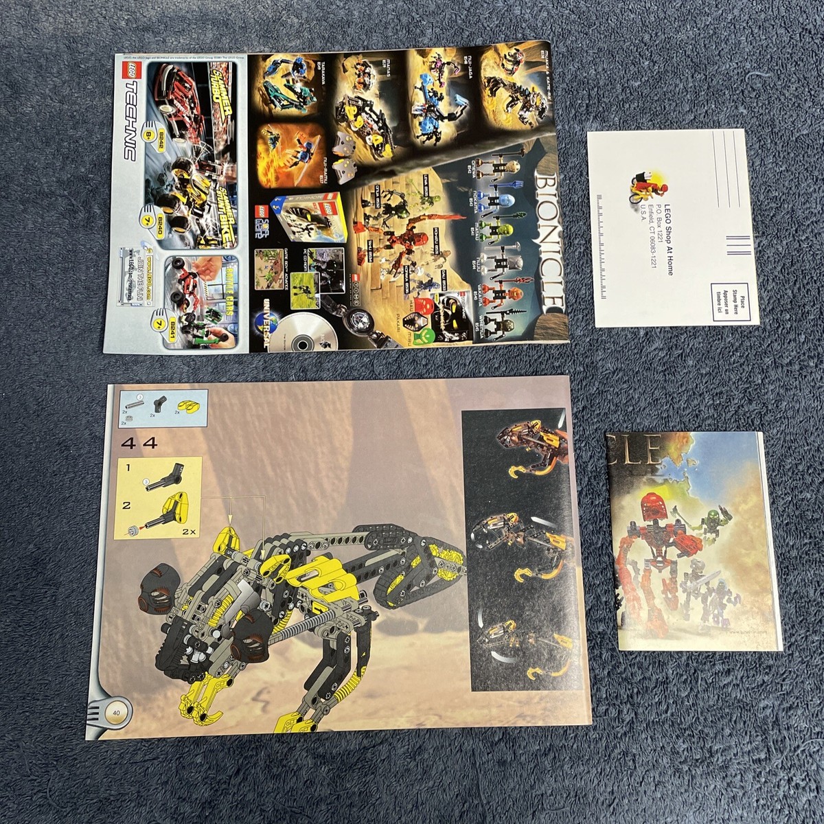 LEGO Bionicle 8538 Muaka & Kane-Ra 75% Sealed Complete | eBay