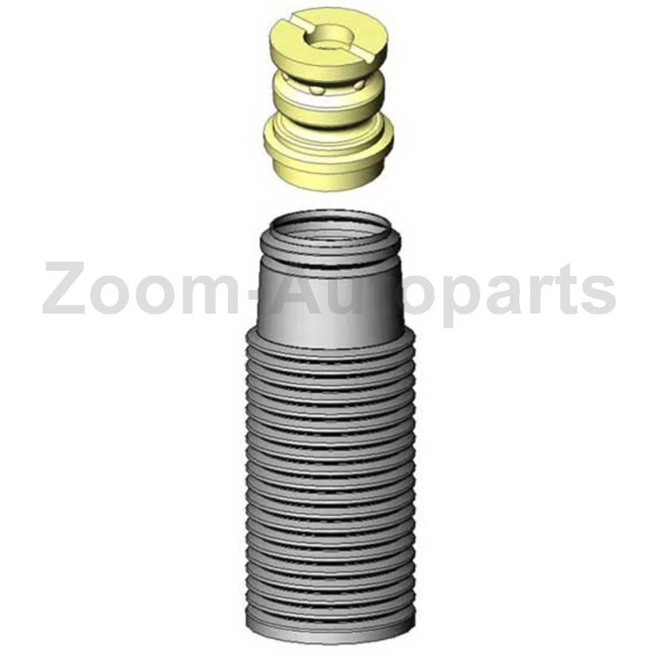 4 peças foles de apoio de suspensão dianteiro traseiro KYB para 2009 2010 2011 Hyundai Genesis - Imagem 2 de 4