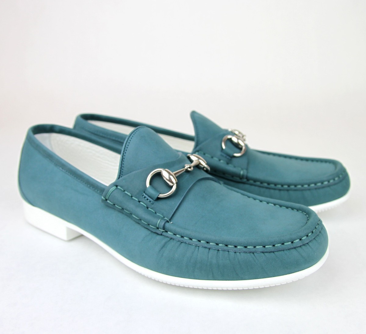 靴 00s tom ford gucci suede horsebit loafer P00943427.jpg