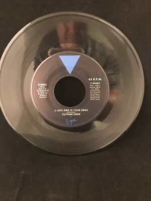 CUTTING CREW-(45)-(I JUST) DIED IN YOUR ARMS/FOR THE LONGEST TIME - VIRGIN- 1986