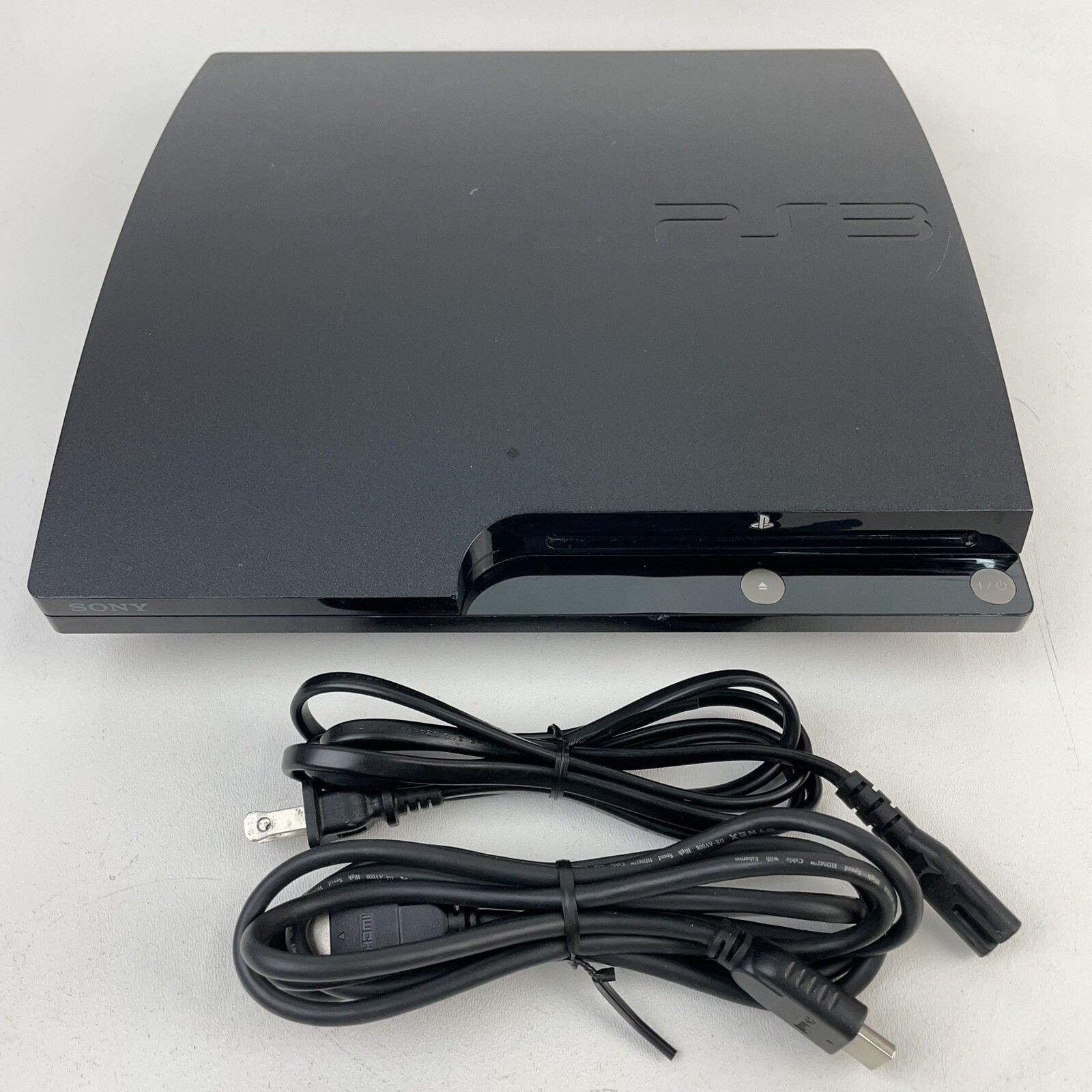 Sony PS3 PlayStation 3 SLIM Game Console CECH2001A 120GB w/ Cables Tested eBay