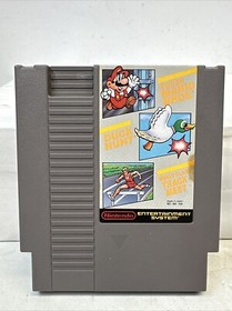 Super Mario Bros Duck Hunt Clase Mundial Track Blades Of Steel Nintendo NES Probado