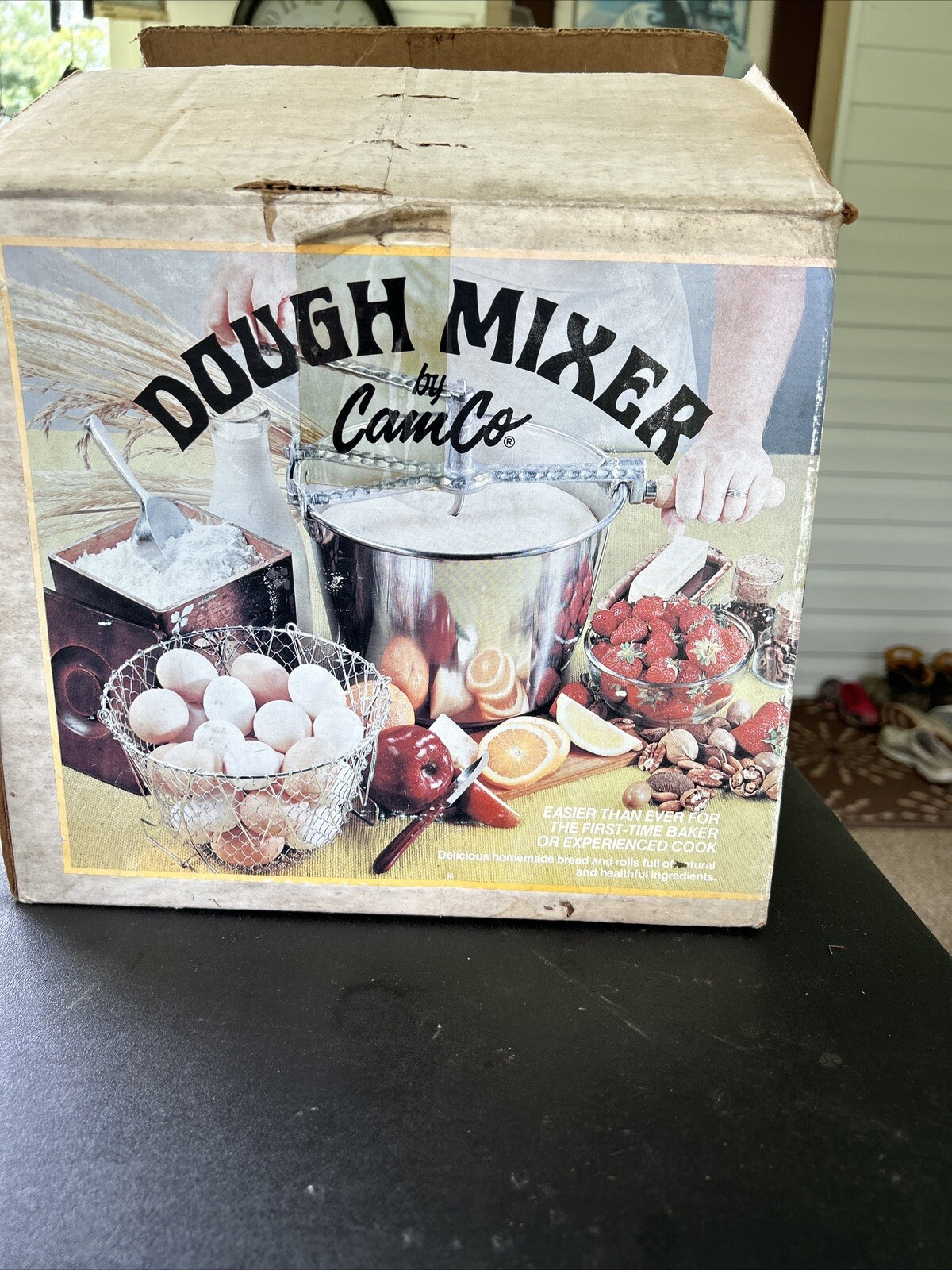 Camco Bread Pizza Dough Mixer Maker Aluminum Pail Vintage eBay