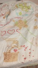 Vintage 80s Care Bears Fitted Twin Sheet USA
