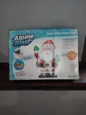 Alpine Blast Santa Claus Winter Sled Christmas Snow Tube Water Tube New Open Box