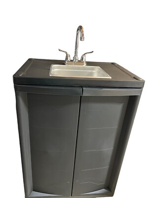 Portable Hand Wash Sink with Hot and Cold Water with NSF Parts