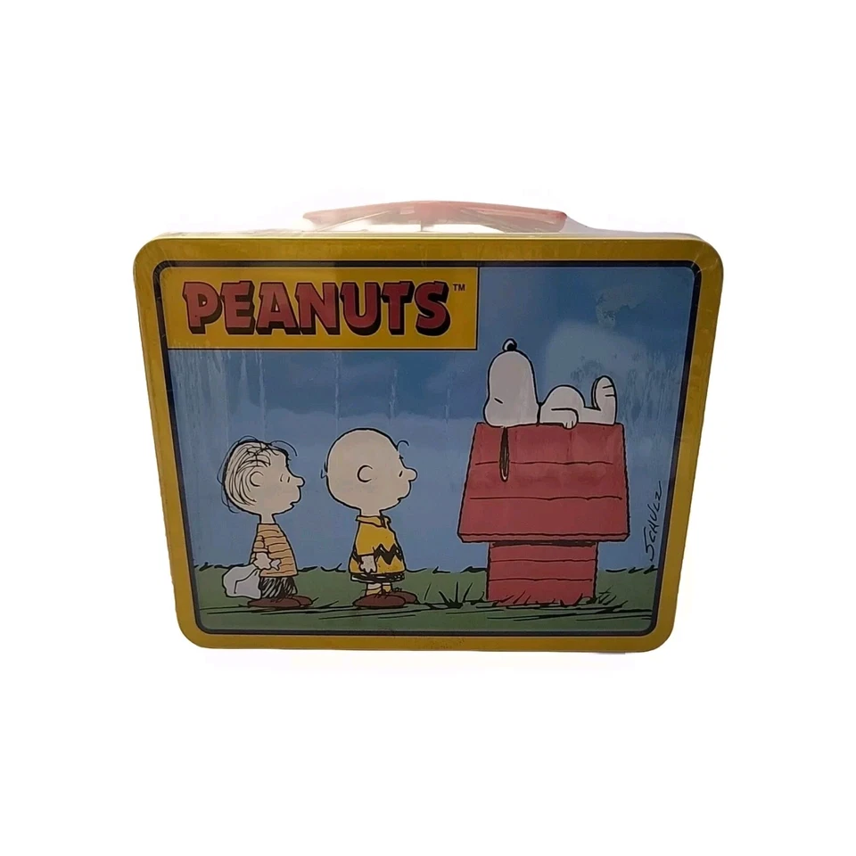 Peanuts House Lunchbox Limited Edition Collectors Tin Candy Butterscotch New - Image 2 of 4
