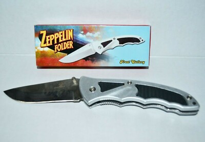 Zeppelin Folder Frost Cutlery 5'' Closed Folding Knife Knives Lock Pocket Hunting