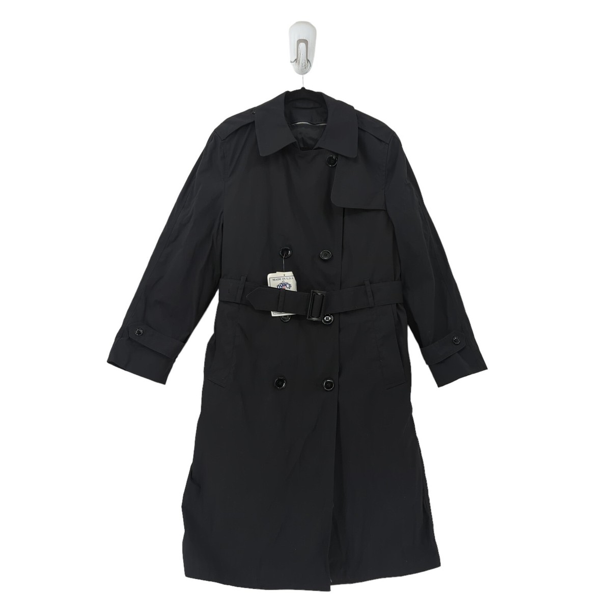 ジャケット・アウター THE RERACS single trench coat 48 black THE RERACS single trench coat 48 black