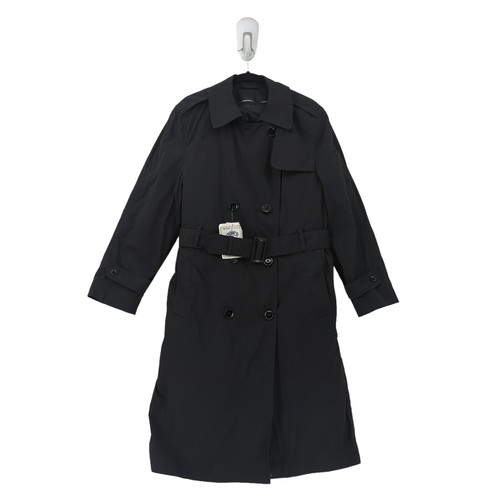 DSCP Damen 14 R Garrison Collection Allwetter-Trenchcoat schwarz zweireihig