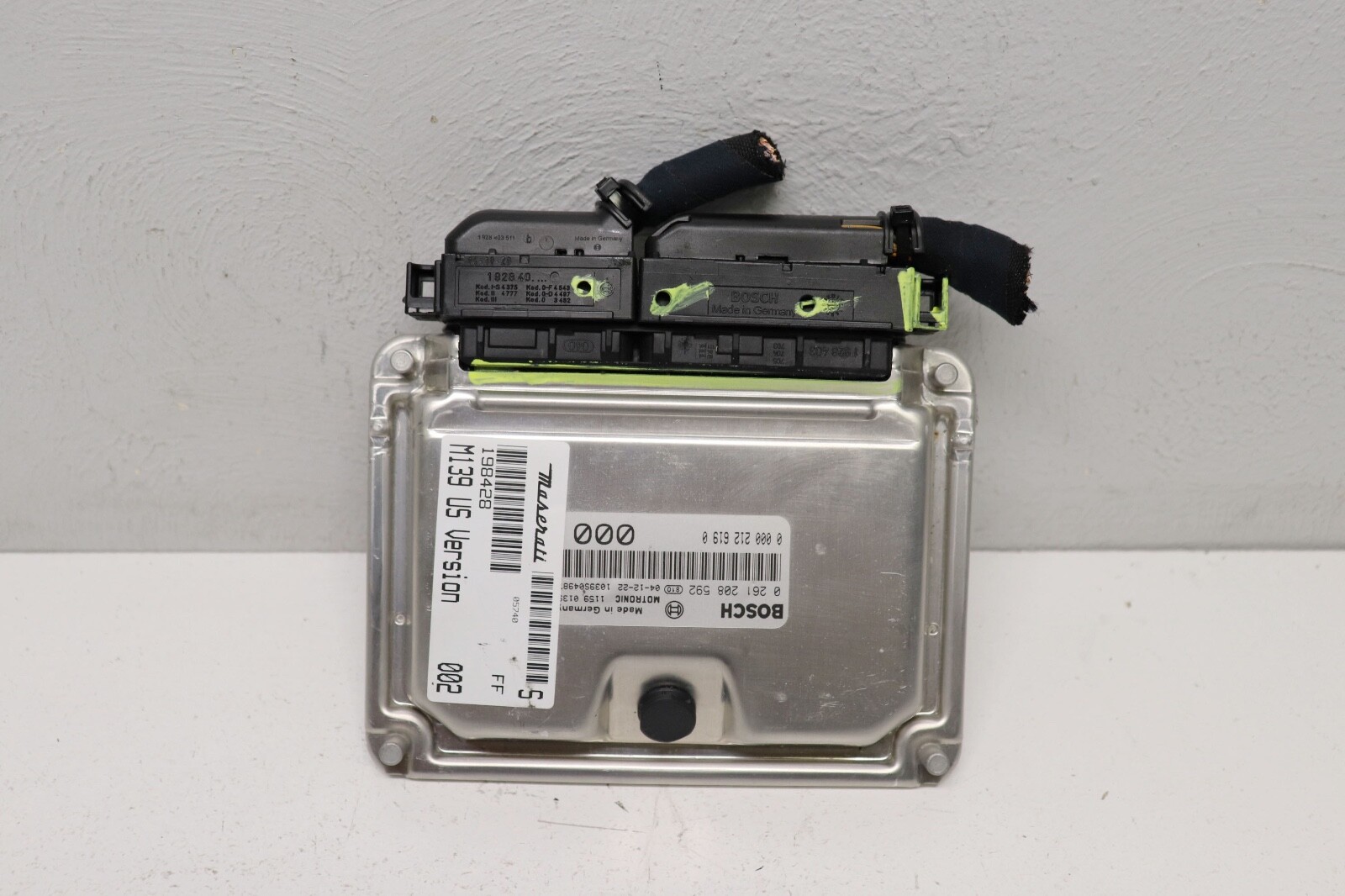 P90788 2005 Maserati Quattroporte M139 Engine Computer Module 198428 OEM