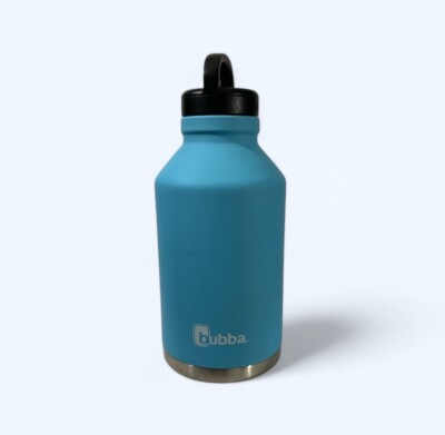 BUBBA Growler Stainless Steel Water Bottle Wide Mouth Rubberized Tutti 64  Oz