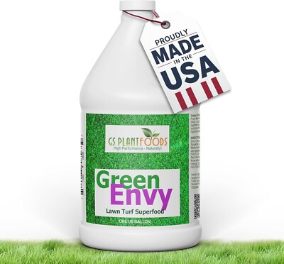 Green Envy- Lawn Turf Superfood, 1 Gallon Concentrate