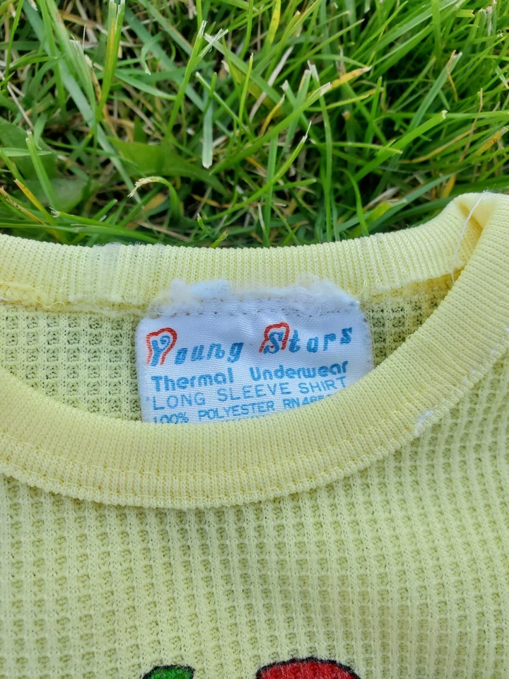 Conjunto de ropa interior térmica vintage Bugs Bunny Young Stars manga larga 1983 en Target Foto 3 de 4