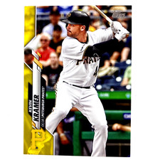Kevin Kramer 2020 Topps Yellow Walgreens Parallel #579 MLB Pittsburgh Pirates