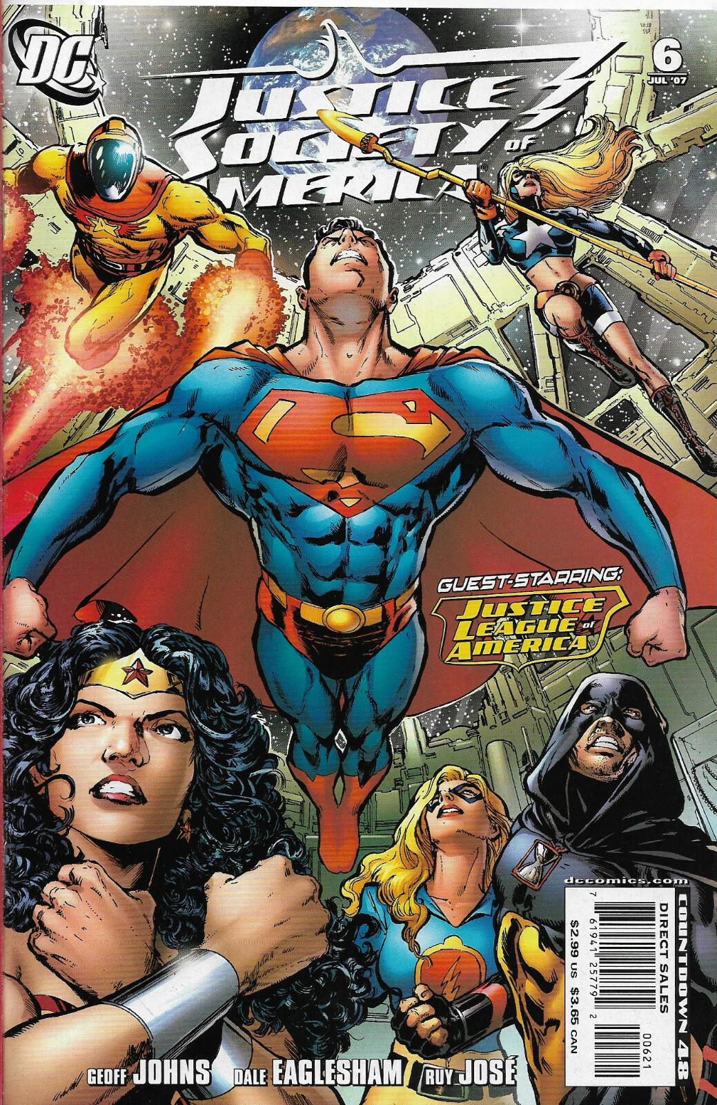 JUSTICE SOCIETY of AMERICA (2007) #6 VARIANT - Back Issue