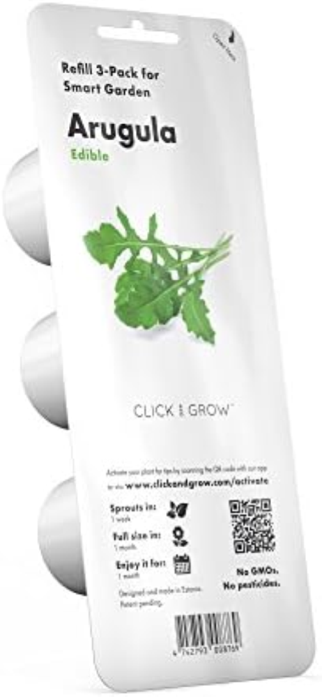 Emsa M5261600 Click & Grow Ricarica per mini pomodori, Bianco, Rucola