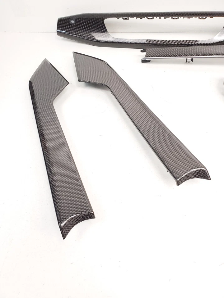 2018-2024 AUDI S5 RS5 COUPE B9 INTERIOR TRIM SET KIT CARBON FIBER OEM - Image 3 of 4