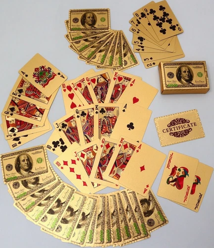 24K金扑克牌镀红木盒真品证书新品 - 第 3 张/共 12 张